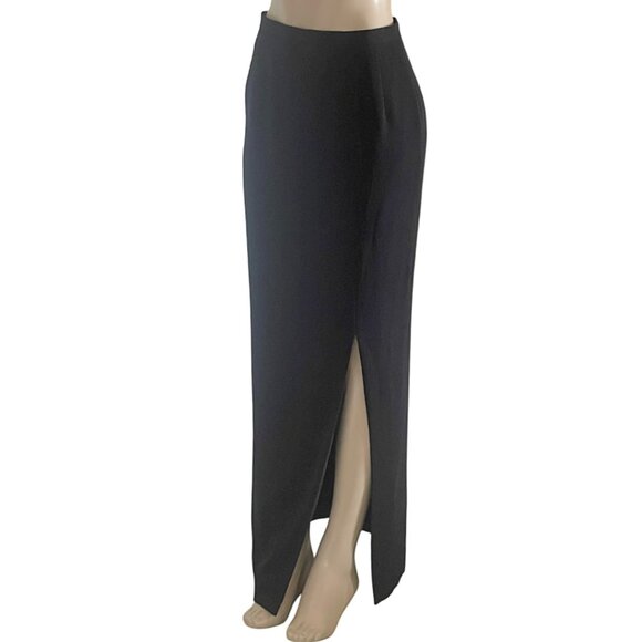 Adrianna Papell Women's Slitted Column Full-Length Elegance Evening Maxi Skirt 8 - Picture 2 of 10